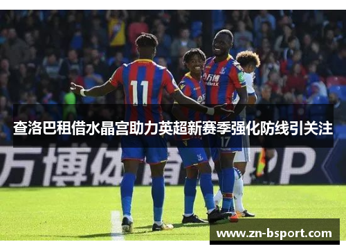 查洛巴租借水晶宫助力英超新赛季强化防线引关注